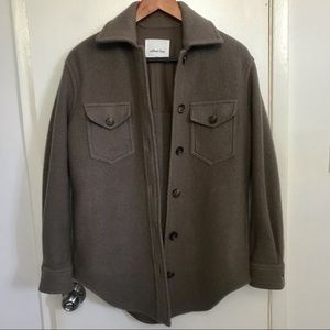 Aritzia Wilfred Free The Ganna Shirt Jacket NWOT